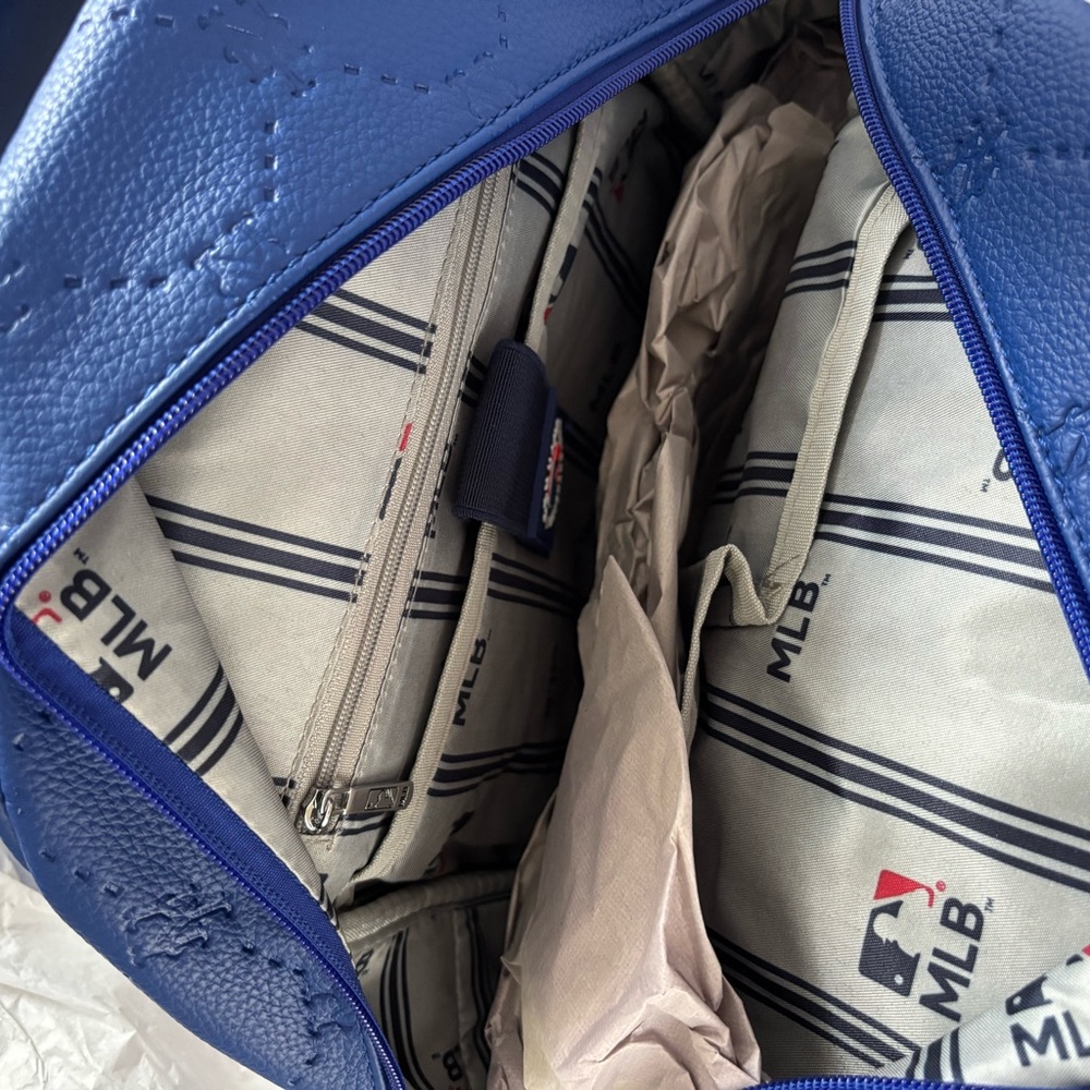 MLB New York Mets Blue Backpack - Picture 3 of 5